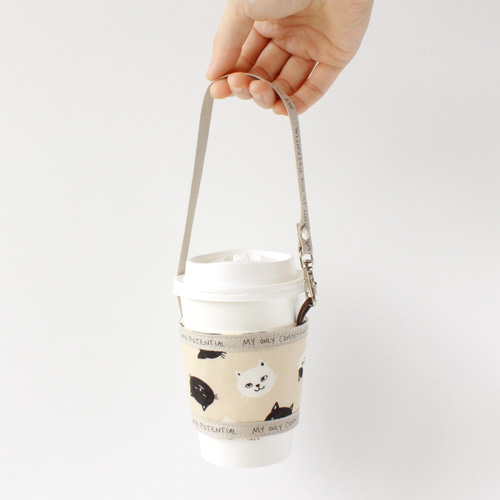 ドリンクホルダー カップホルダー カップスリーブ カップ 持ち歩き