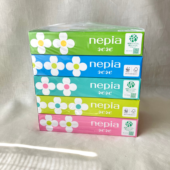 コンパクトに丸められるマルシェバッグ　リバティ　フォレストウェーブ　ブラウンパープル　エコバッグ　サブバッグ　レジ袋型 6枚目の画像