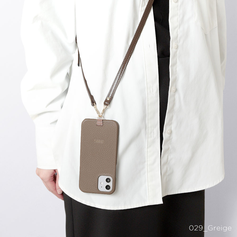 本革　ショルダー 穴 スマホケース　全機種対応　アンドロイド　iPhone　AQUOS ピクセル　#mm00001537