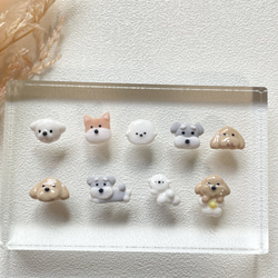 選べる犬種/わんちゃん3Dネイルパーツ ネイルチップ（つけ爪