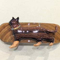 馴鹿 Jun-Roku 猿　ペンダントトップ　木工　金工 木製 ペンダントトップ （ ペンギン ） ペンダントトップ みー