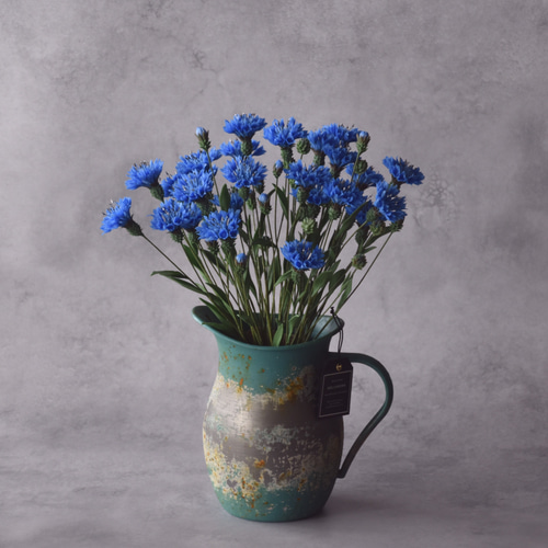 ◇粘土のお花◇ ヤグルマギク（矢車菊）T1221 アートフラワー Old