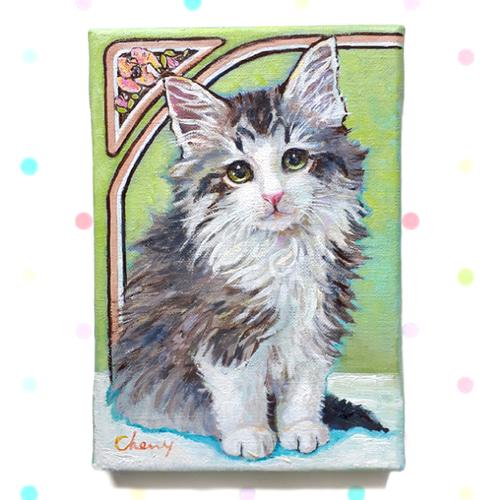 油絵 絵画【猫と黄色薔薇】 油絵 絵画【猫と黄色薔薇】 油絵 絵画【猫と黄色薔薇】 油絵 絵画【猫