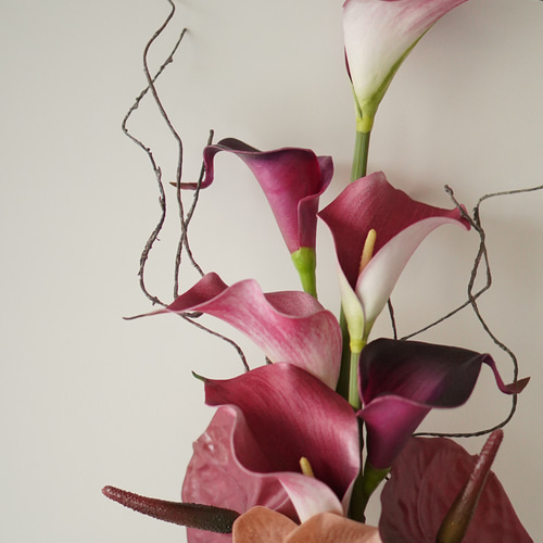 アーティフィシャルフラワーブーケ ウェディングブーケ クラッチブーケ