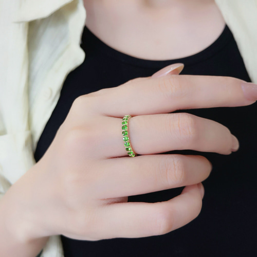 ツボライトフルエタニティリングk18 2006 指輪・リング パール大好き  