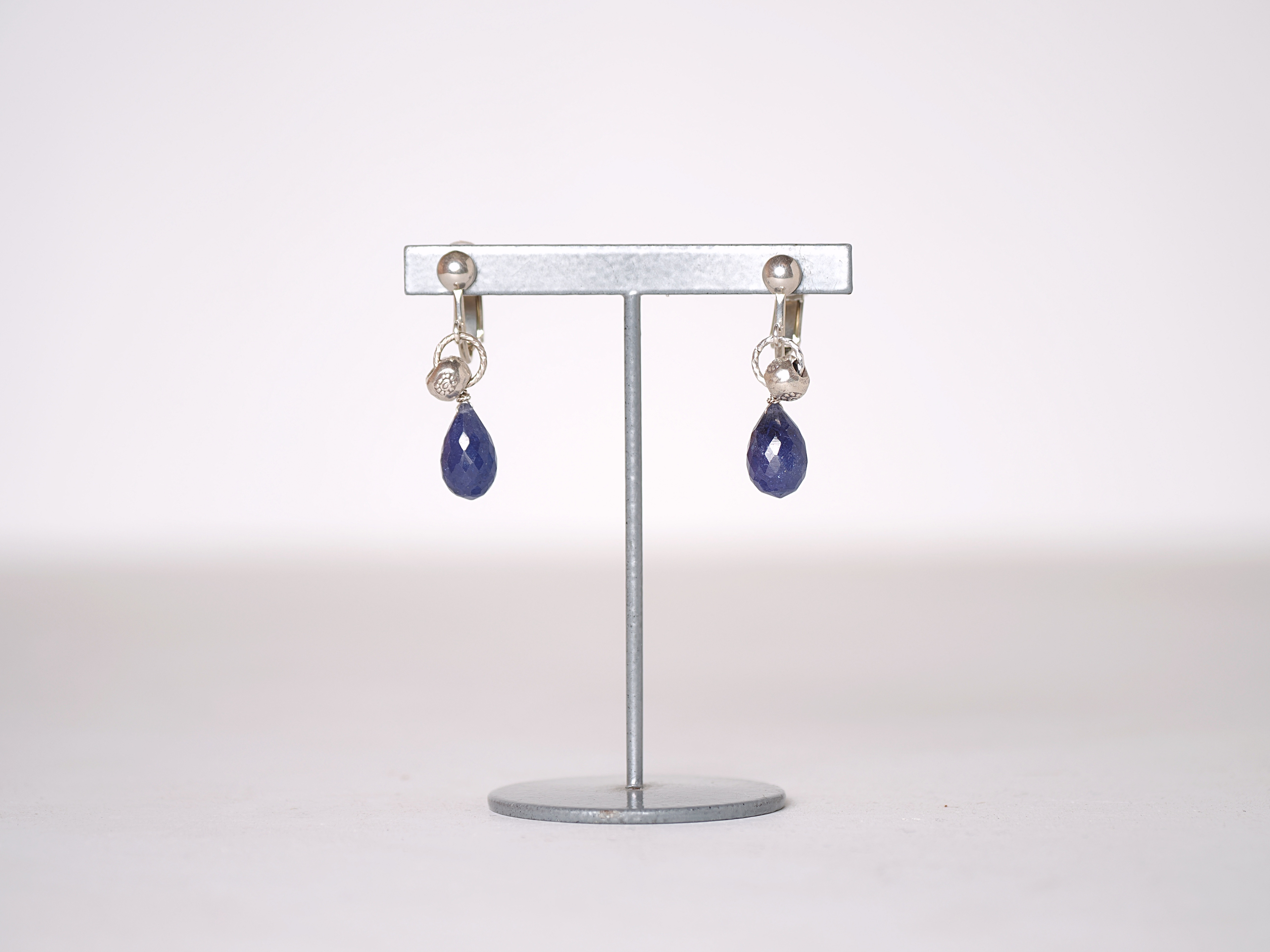Tanzanite drop earrings