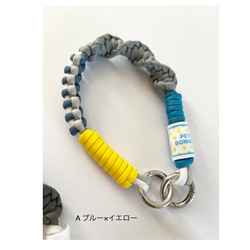 パラコードgenkistrap4 2WAY/スマホストラップ/スマホショルダー/ハンディファン/送料無料受注生産 5枚目の画像