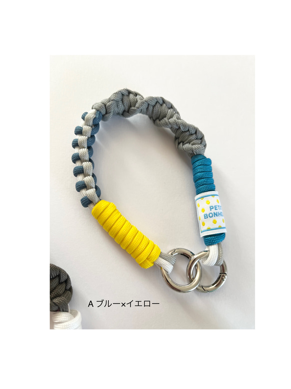 パラコードgenkistrap4 2WAY/スマホストラップ/スマホショルダー/ハンディファン/送料無料受注生産 5枚目の画像