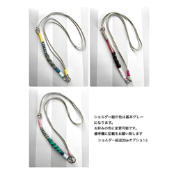 パラコードgenkistrap4 2WAY/スマホストラップ/スマホショルダー/ハンディファン/送料無料受注生産 4枚目の画像