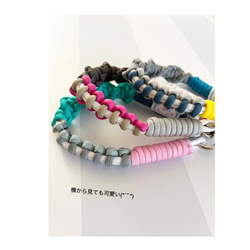 パラコードgenkistrap4 2WAY/スマホストラップ/スマホショルダー/ハンディファン/送料無料受注生産 3枚目の画像