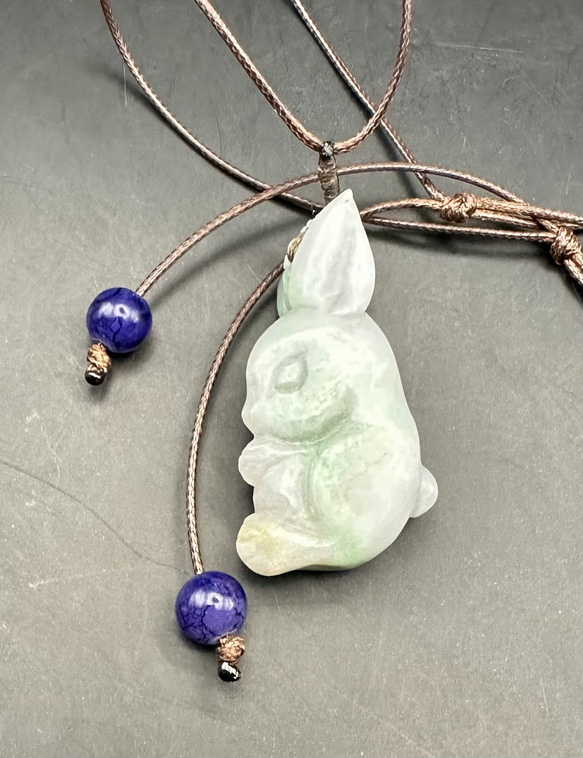 2025.5.14玉兎の松ぼっくり隠し 糸魚川最上質翡翠 ネックレス  
