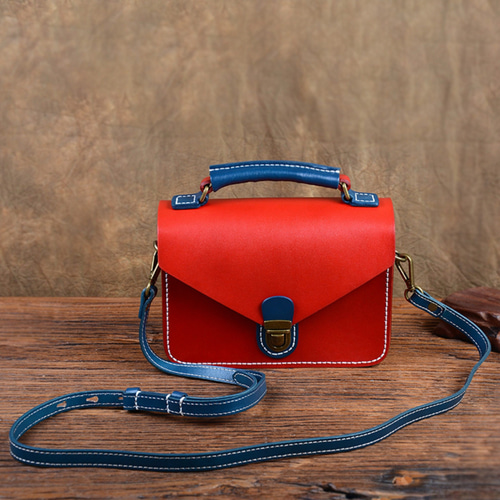 本革 3Way ハンドメイド フルグレインレザー リアルレザー ショルダー