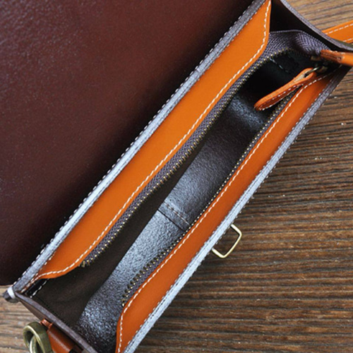 本革 3Way ハンドメイド フルグレインレザー リアルレザー ショルダー