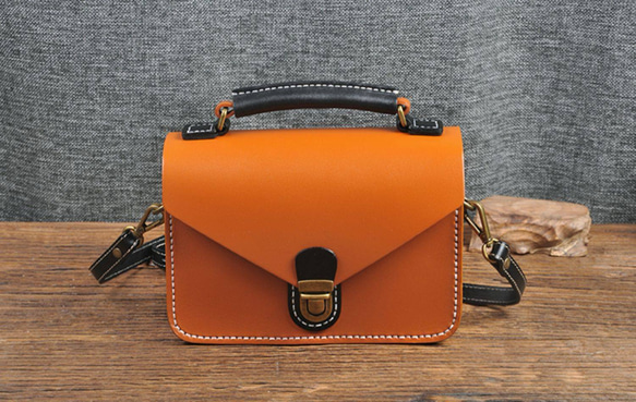 本革 3Way ハンドメイド フルグレインレザー リアルレザー