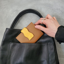 ◆個性派ベルトで差をつけるお札が折れない薄型ウォレット◆　レディース　コンパクト財布　ミニ財布　ミニウォレット　薄型財布 16枚目の画像