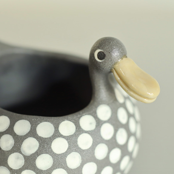 渡り鳥　/ ドット（小）植木鉢 8枚目の画像