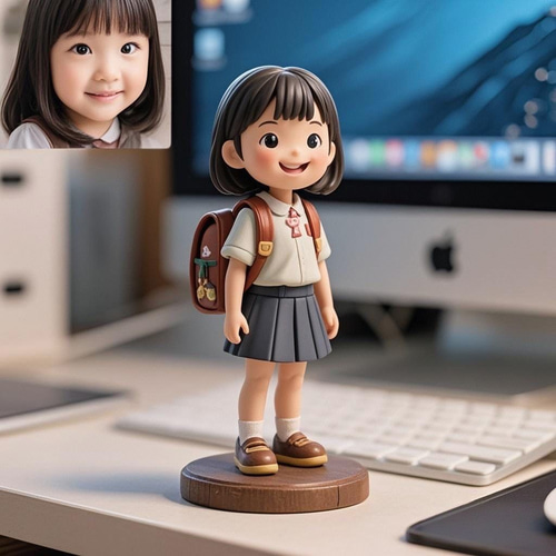 手作り 似顔絵 フィギュア｜可愛いデフォルメ風♪ギフト・記念品