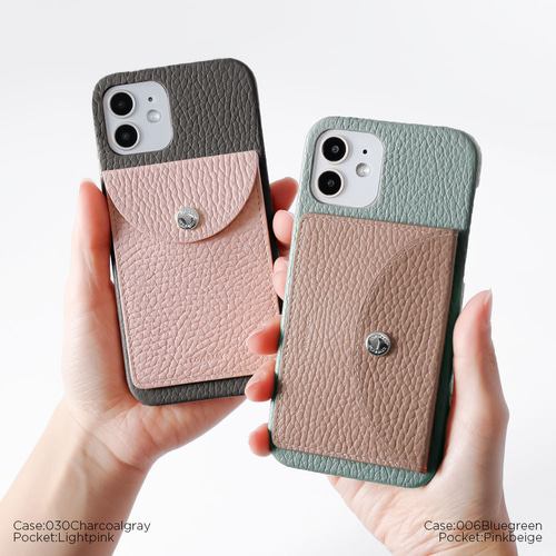 本革 スマホケース ポケット カード ほぼ全機種対応 iPhoneケース