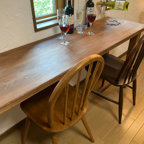 机 テーブル カウンター 幅180cm ヒノキの集成材 机 テーブル カウンター 幅180cm ヒノキの集成材