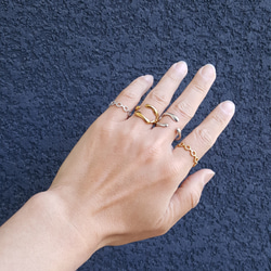 [1pcs] オール ステンレス メルトフォームリング サージカルステンレス 金属アレルギー対応 11枚目の画像