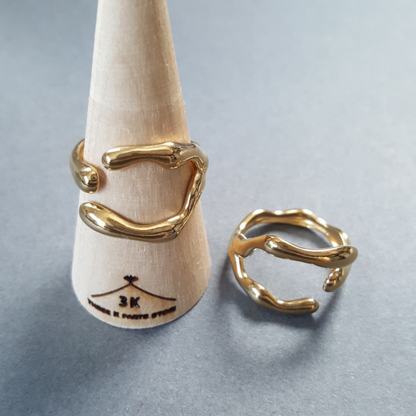 [1pcs] オール ステンレス メルトフォームリング サージカルステンレス 金属アレルギー対応 14枚目の画像