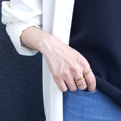 [1pcs] オール ステンレス メルトフォームリング サージカルステンレス 金属アレルギー対応 8枚目の画像