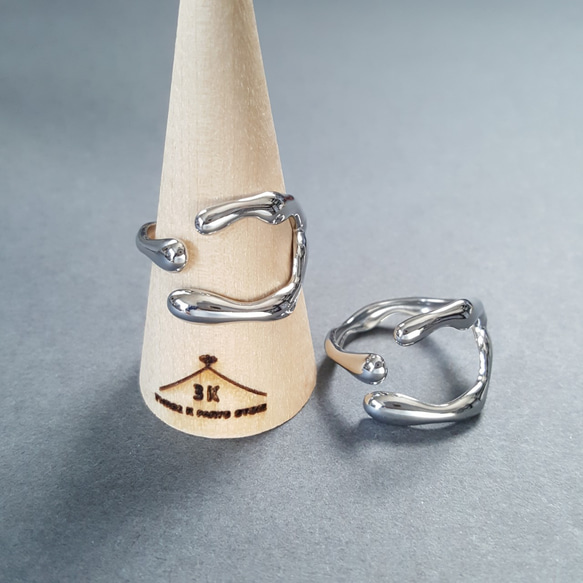 [1pcs] オール ステンレス メルトフォームリング サージカルステンレス 金属アレルギー対応 13枚目の画像