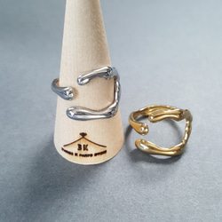 [1pcs] オール ステンレス メルトフォームリング サージカルステンレス 金属アレルギー対応 2枚目の画像