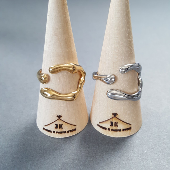 [1pcs] オール ステンレス メルトフォームリング サージカルステンレス 金属アレルギー対応 1枚目の画像