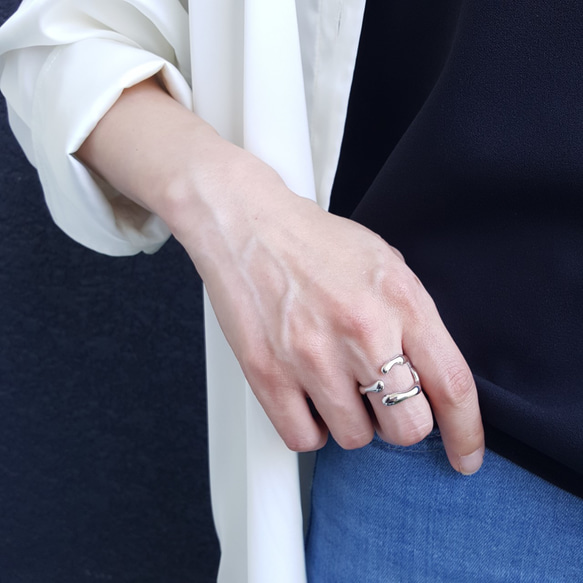 [1pcs] オール ステンレス メルトフォームリング サージカルステンレス 金属アレルギー対応 7枚目の画像