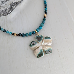 夜光貝 月の光ネックレス【三日月】 ネックレス・ペンダント 夜光貝