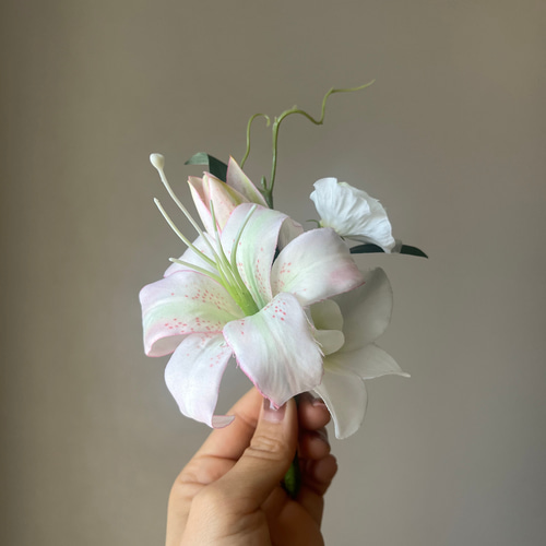 個性派花嫁様に人気なリングブーケ/アーティフィシャルフラワー