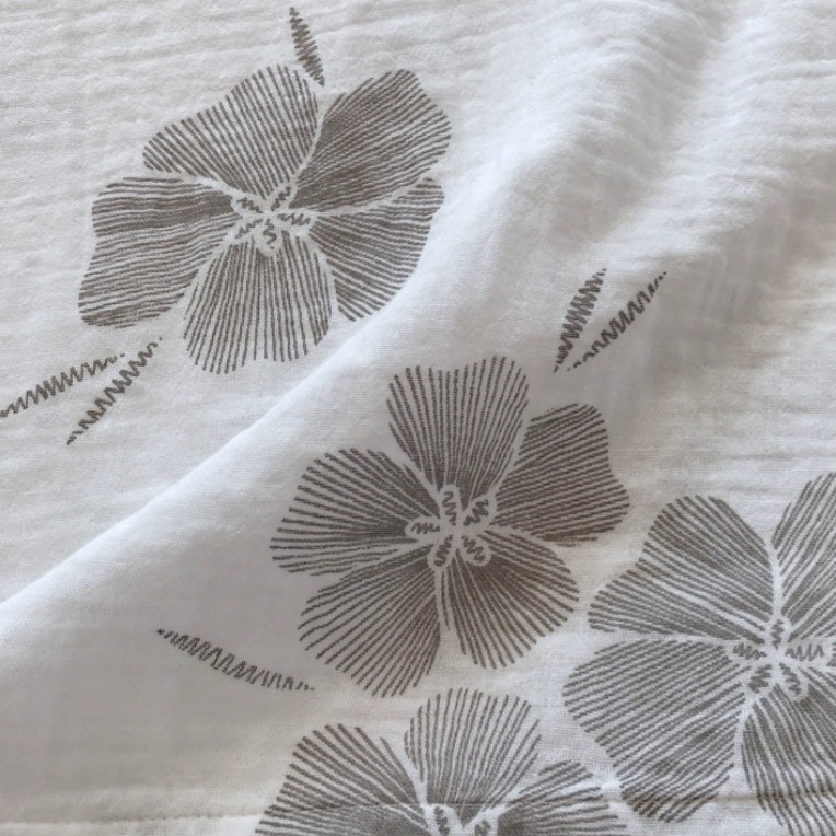 ふわっとダブルガーゼのブラウス  レディース