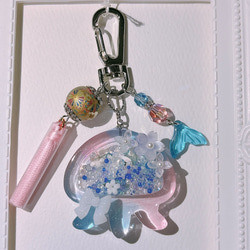 春クラゲのシェイカーキーホルダー 4枚目の画像