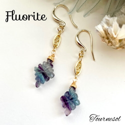 フローライト ピアス の人気通販｜Creema(クリーマ) 国内最大の