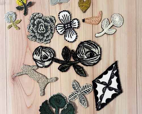 ミナペルホネン ワッペンモチーフアップリケ 13点セット ワッペン