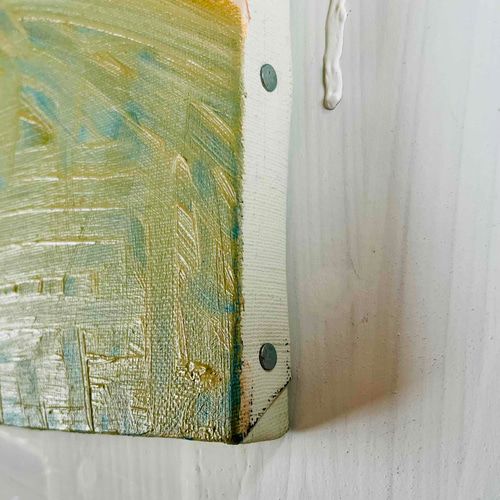 38×46㎝「ビリビリうんちだった」F8・原画・油彩 N 絵画 かいがのみせ