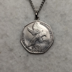 ドイツ帝国 鷲の国章コインネックレス 10ペ二ヒ ネックレス
