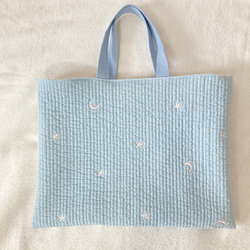 レッスンバッグ ヌビ　ムーンスター刺繍 レッスンバッグ ヌビ ムーンスター刺繍（ちゃーぼ様専用 刺繍ヌ