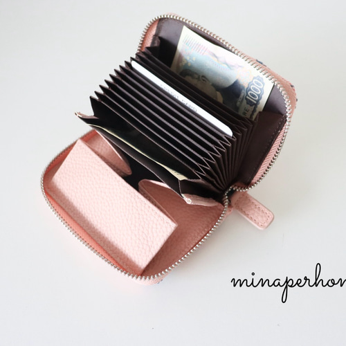 お札が折れない 小銭出しやすい カードたくさん ミナペルホネン ミニ