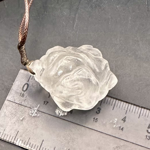 売約済み 2025.5.15仏頭雲紋水晶 新潟阿賀野産純浄霊石水晶