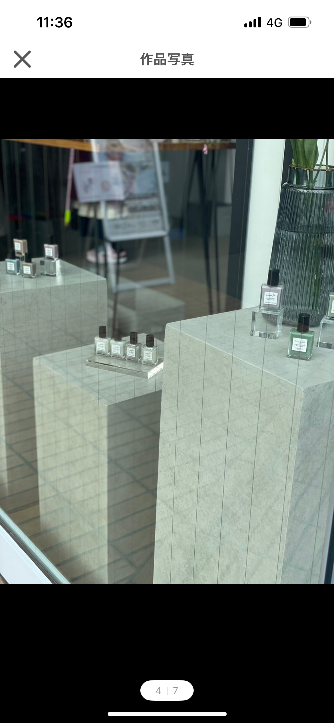 【ディスプレイシリーズ】石っぽい　ディスプレイラック　25.25.90