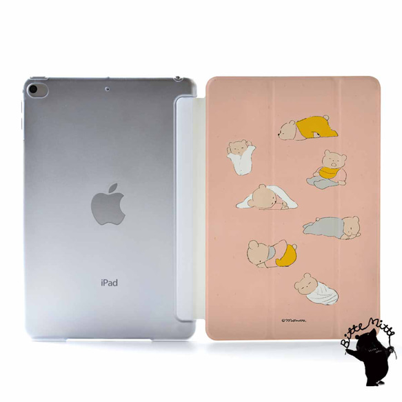 iPad 保護殼、熊、嬰兒、出生禮物 第1張的照片