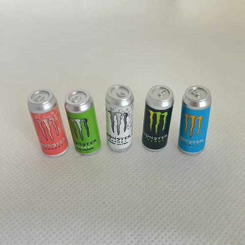 ドールハウス ミニチュア 缶ソフトドリンク ドリンク 5点セット