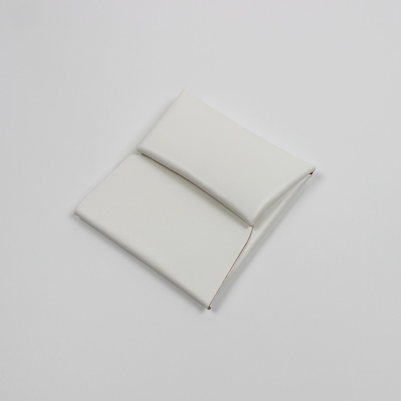 LANSUI DESIGN 名入れ対応 ヌメ革手作り 極薄 薄い お札入れケース 財布 カードケース 9枚目の画像