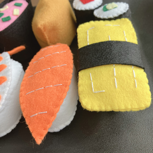 受注製作♡送料込み】フェルト おままごと お寿司 おもちゃ・人形 RULA