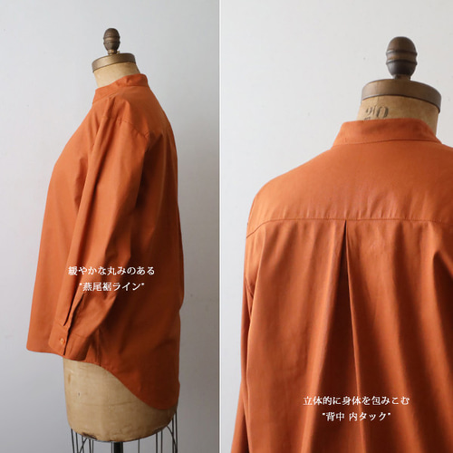 夏SALE 上質ギマ擬麻コットン 粋が利いた 夏のシャツ