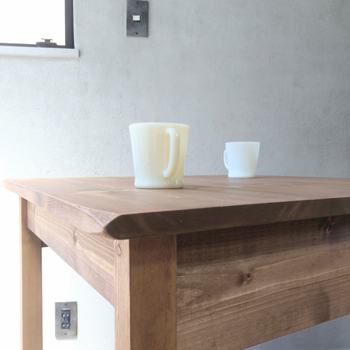 ●専用●無垢材のカフェテーブル W69×D69cm 正方形 おうちカフェ ○専用○無垢材のカフェテーブル W69×D69cm 正方形 おうちカフェ