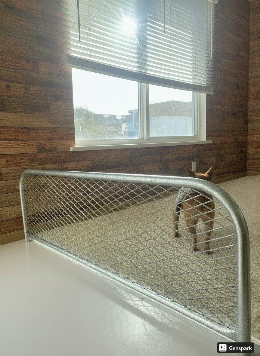 自立式　ペットバリケード　1400×400間仕切り　パーテーション