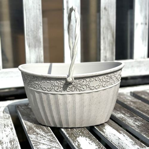 特別価格】 プランター 樹脂鉢 鉢 植木鉢 ホワイト ブラック